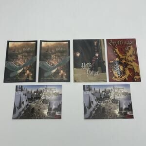 Harry Potter Universal Studios Orlando Postcard Lot Of 6